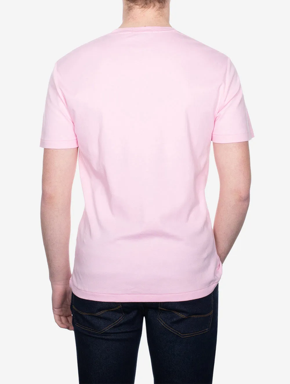 Pima Kurzarm T-Shirt Pink