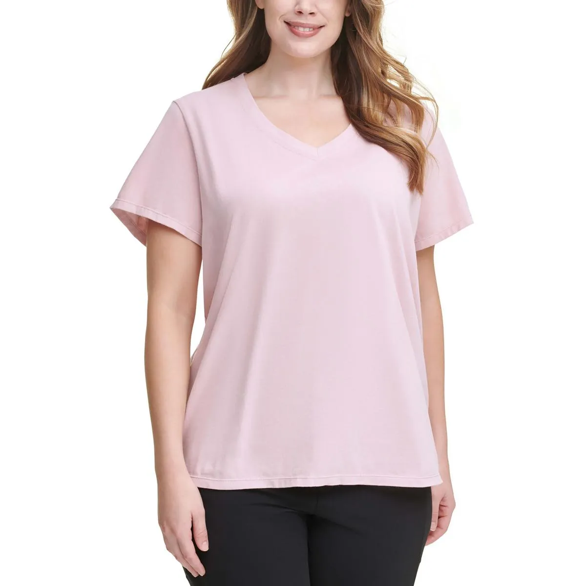 Plus Damen Baumwolle Activewear Pullover