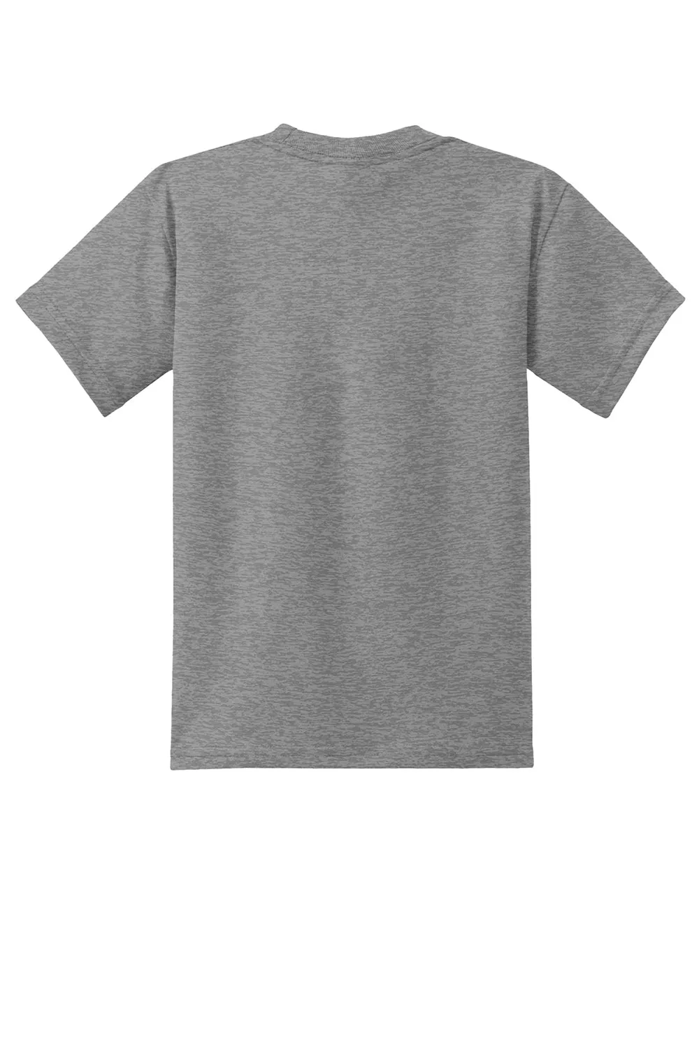 Port & Company Youth Core Kurzarm Rundhals T-Shirt - Heather Grau