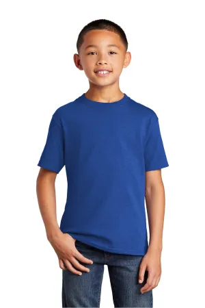 Port & Company Jugend Basic Kurzarm T-Shirt - Echtes Königsblau