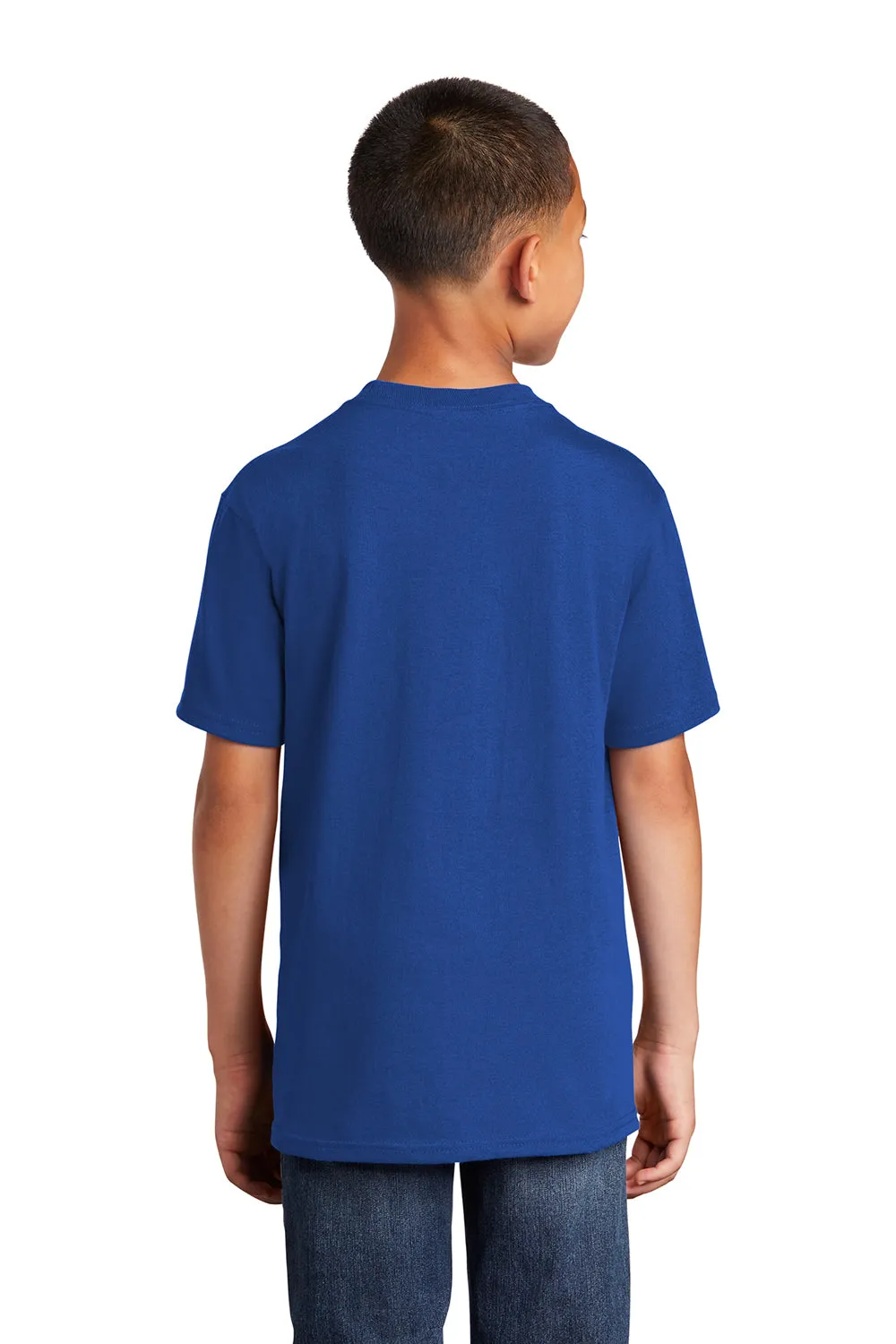 Port & Company Jugend Basic Kurzarm T-Shirt - Echtes Königsblau
