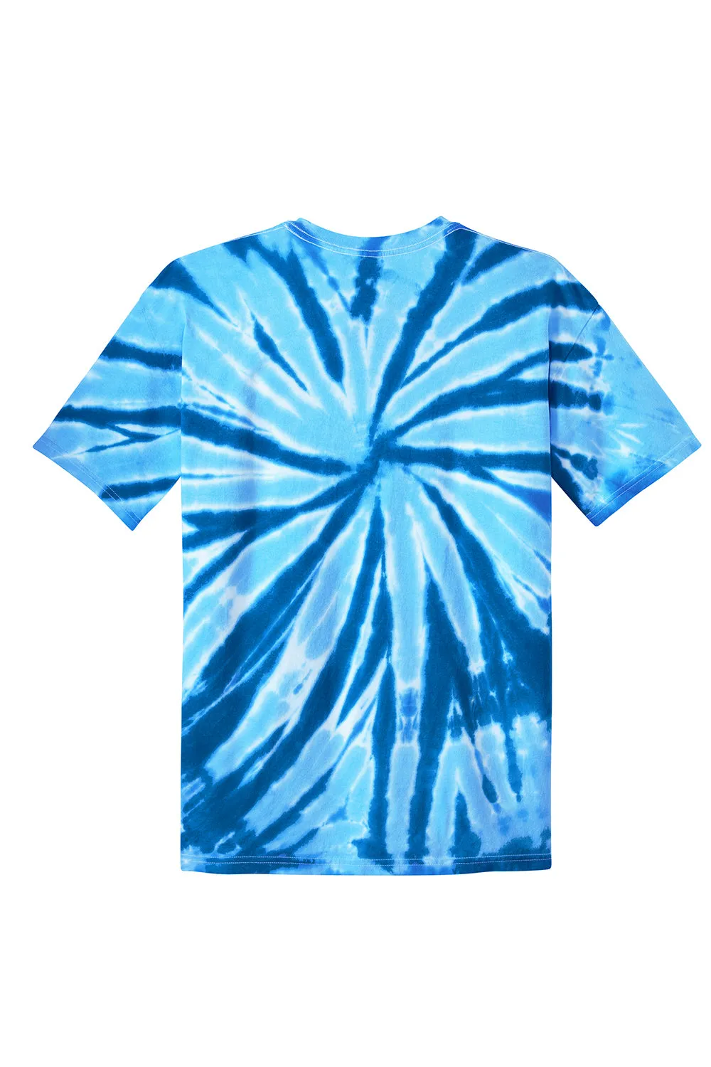 Port & Company Jugendliche Tie-Dye Kurzarm Rundhals T-Shirt - Königsblau