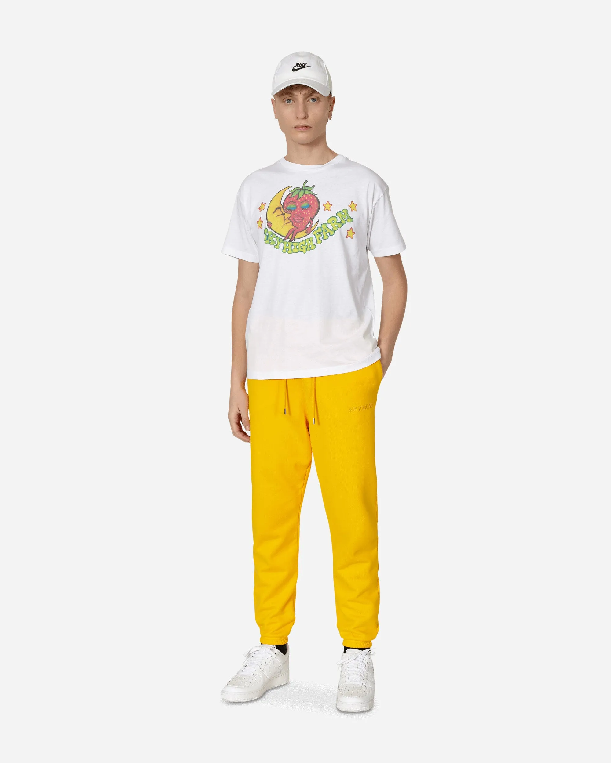 Bedrucktes T-Shirt Weiß
