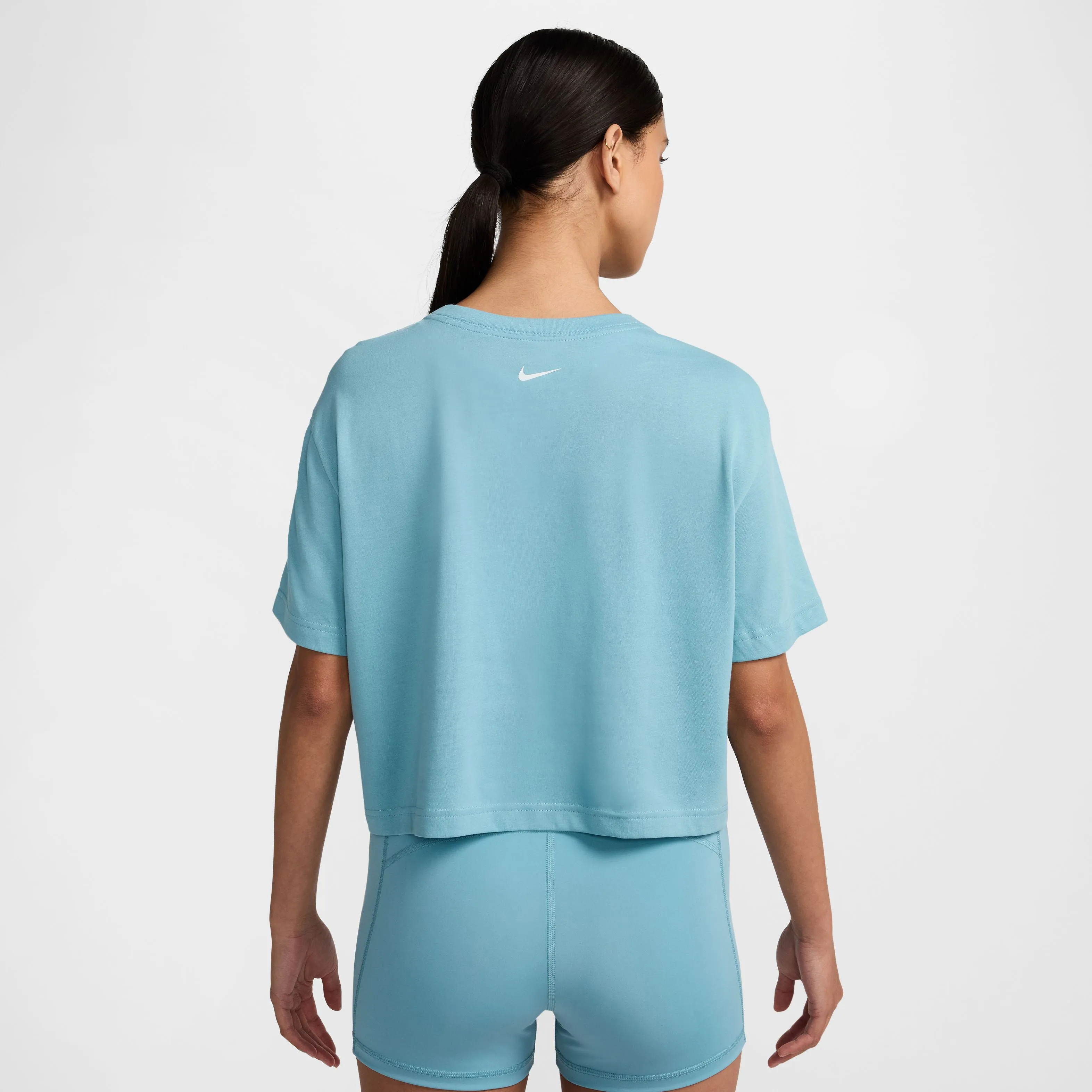 Pro Damen Kurzarm-Crop-T-Shirt