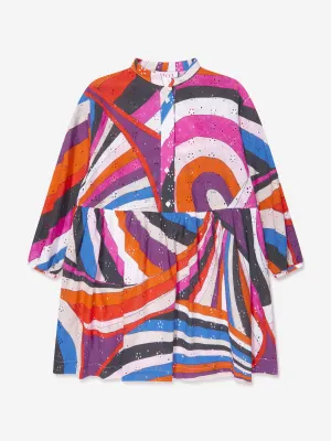 Pucci Girls Iride Gewebtes Kleid in Mehrfarben