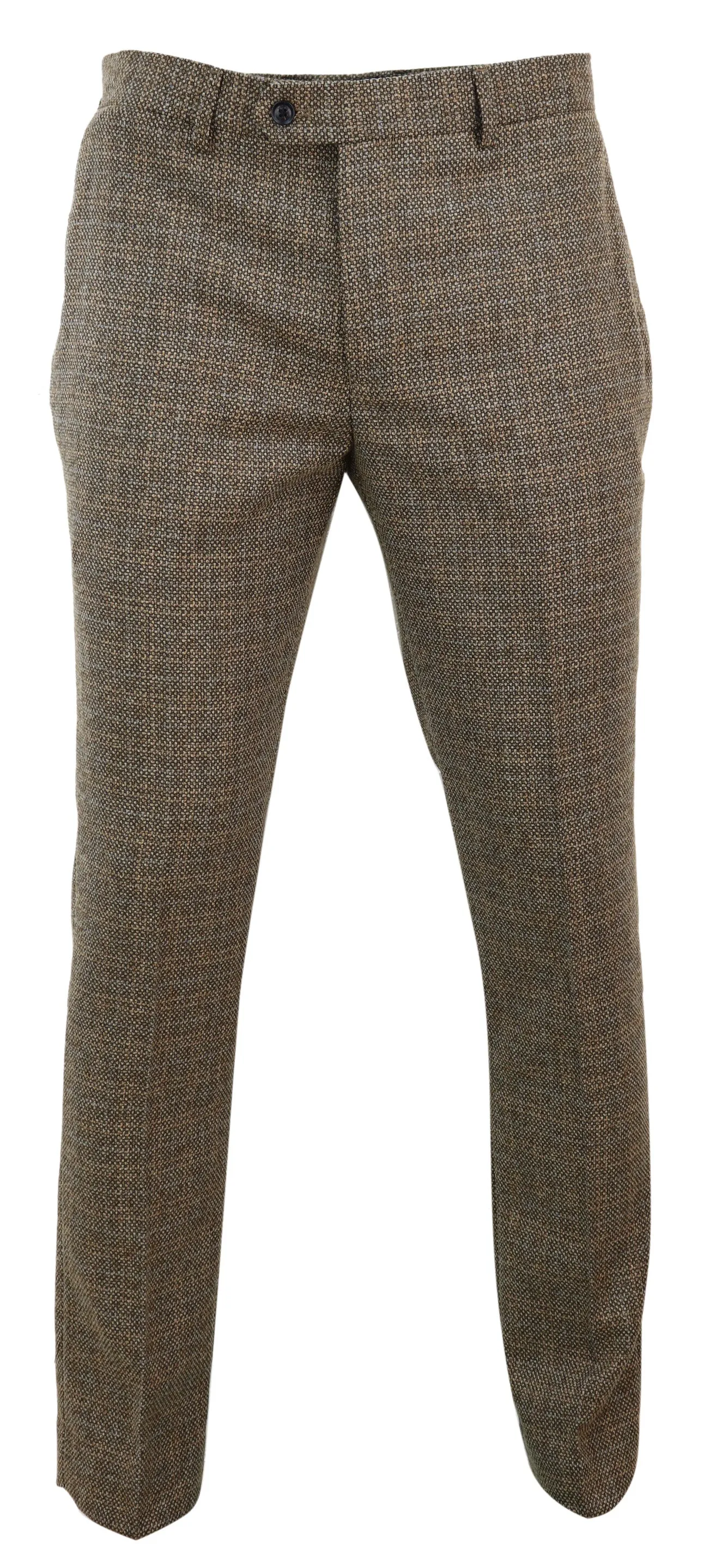 Ralph Tweed Vintage-Hose im Karomuster