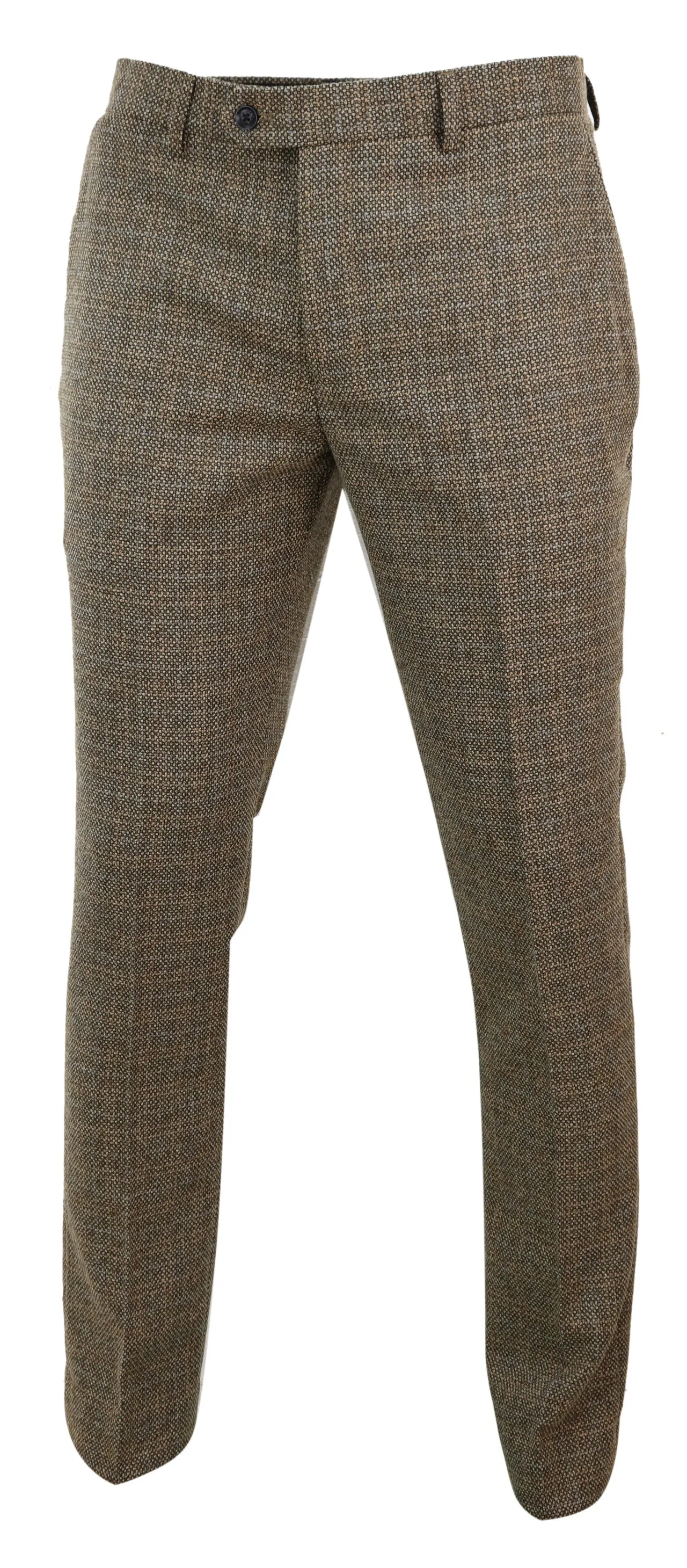 Ralph Tweed Vintage-Hose im Karomuster