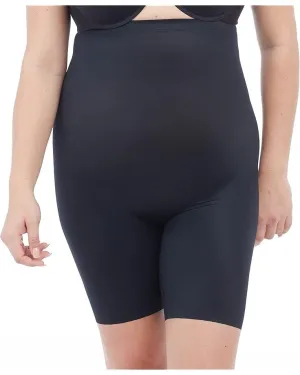 Red Hot By Spanx Formwäsche Damen Größe L Schwarz Dehnbarer Hochtaillierter Mid-Thight ERK890