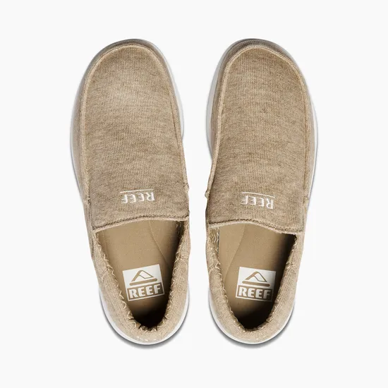 Reef Cushion Coast Slip On - Grau/Weiß
