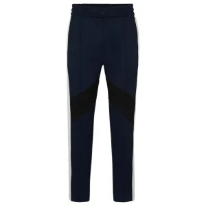 Bequeme Jogginghose mit Farbblock-Design