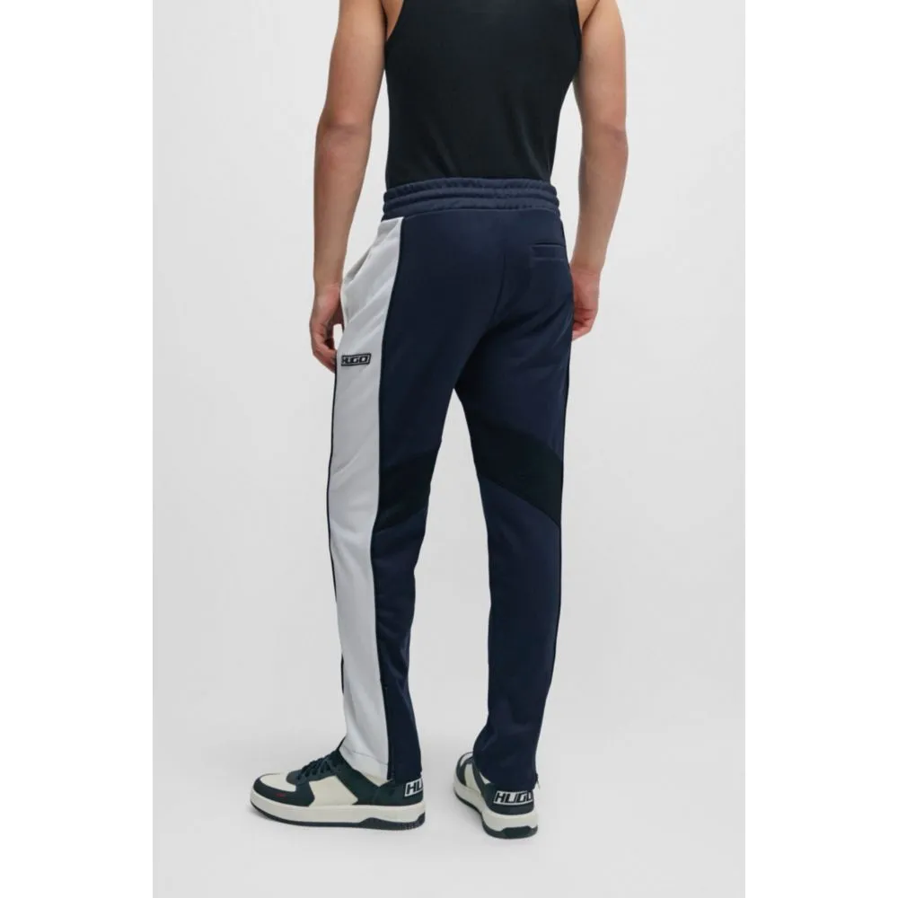 Bequeme Jogginghose mit Farbblock-Design