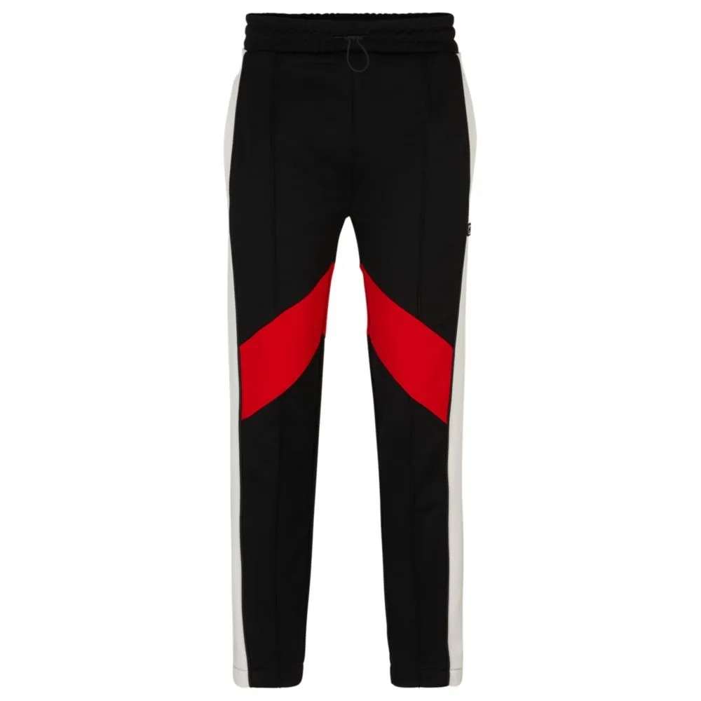 Bequeme Jogginghose mit Farbblock-Design