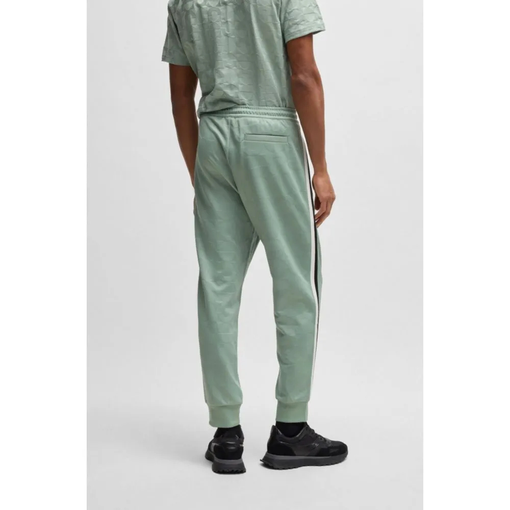 Bequeme Jogginghose mit Jacquard-gestrickten Kreismustern