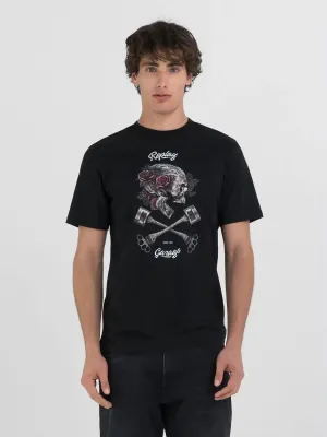 Replay M6954 Bedrucktes T-Shirt