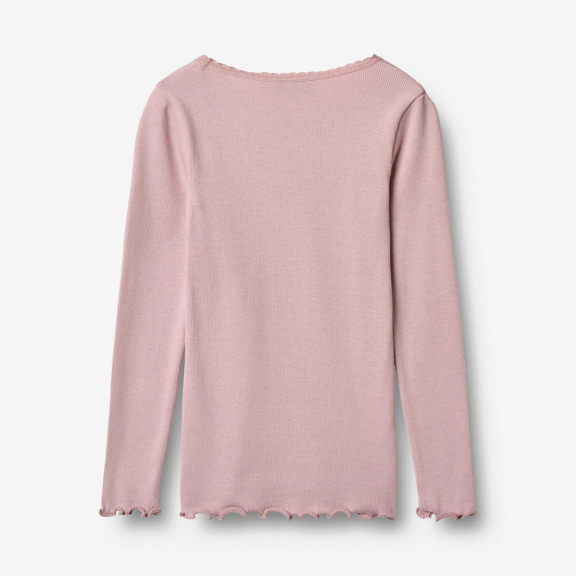 Rib T-shirt L/S Reese - lavender mist