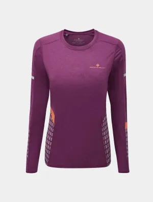 Ronhill Damen Tech Afterhours Langarm Laufshirt