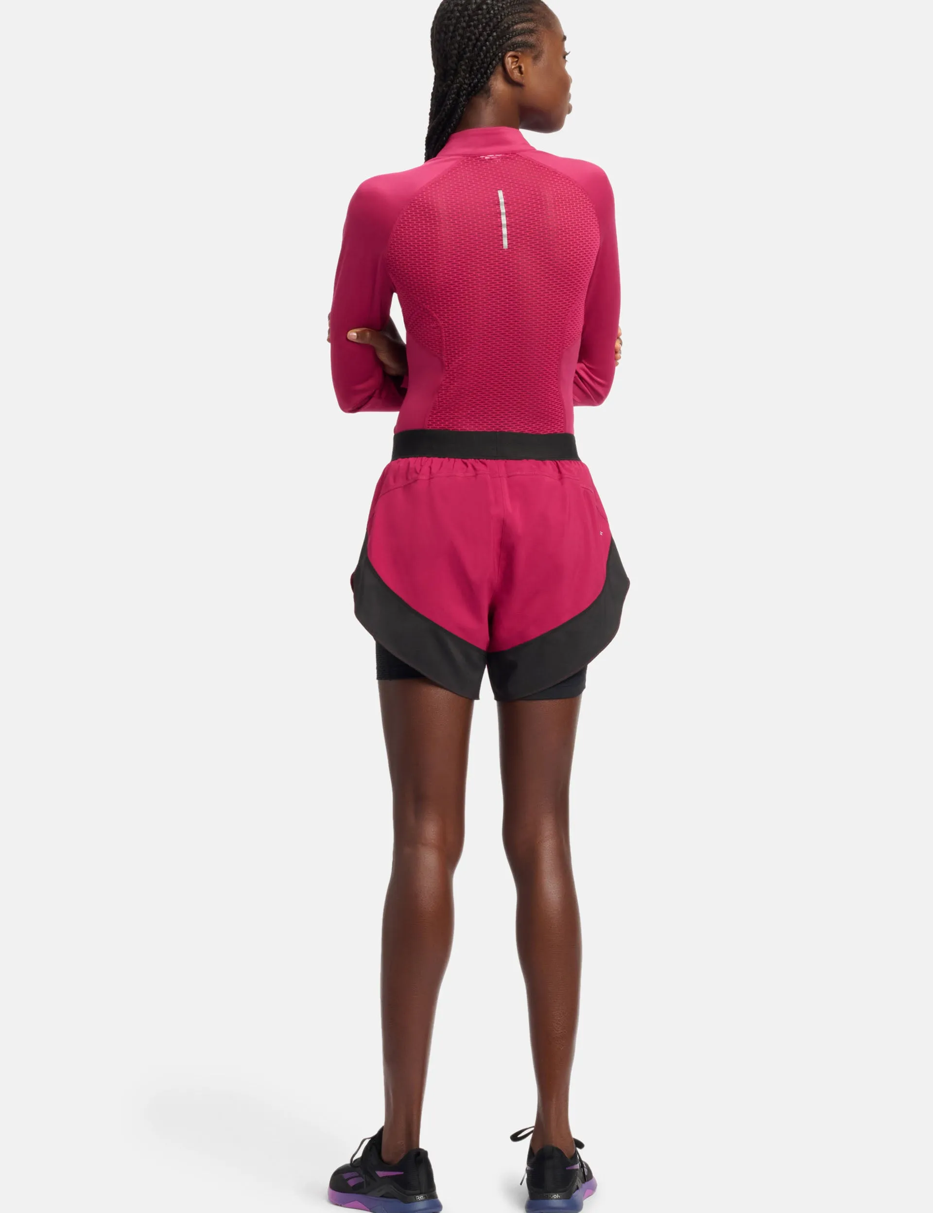 Laufshorts 2 in 1 - Sehr Beere