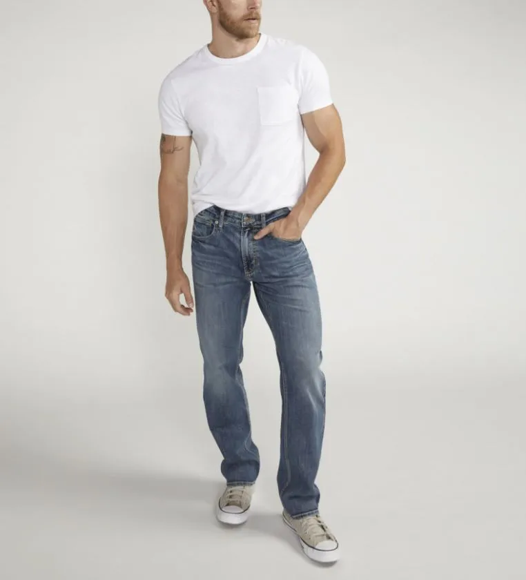 Silver Grayson Classic Fit Gerade Bein