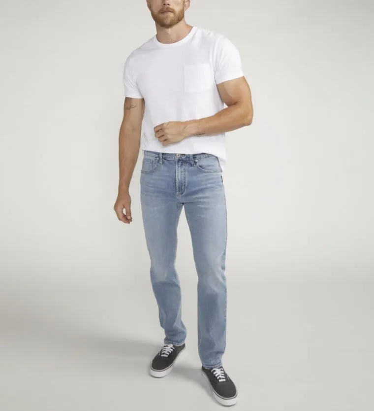 Silver Konrad Slim Leg Jeans