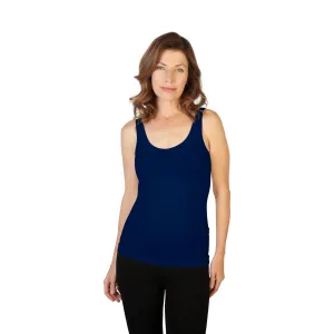 SKINNY TEES BASIC TANKTOP - MARINEBLAU - 102NVY