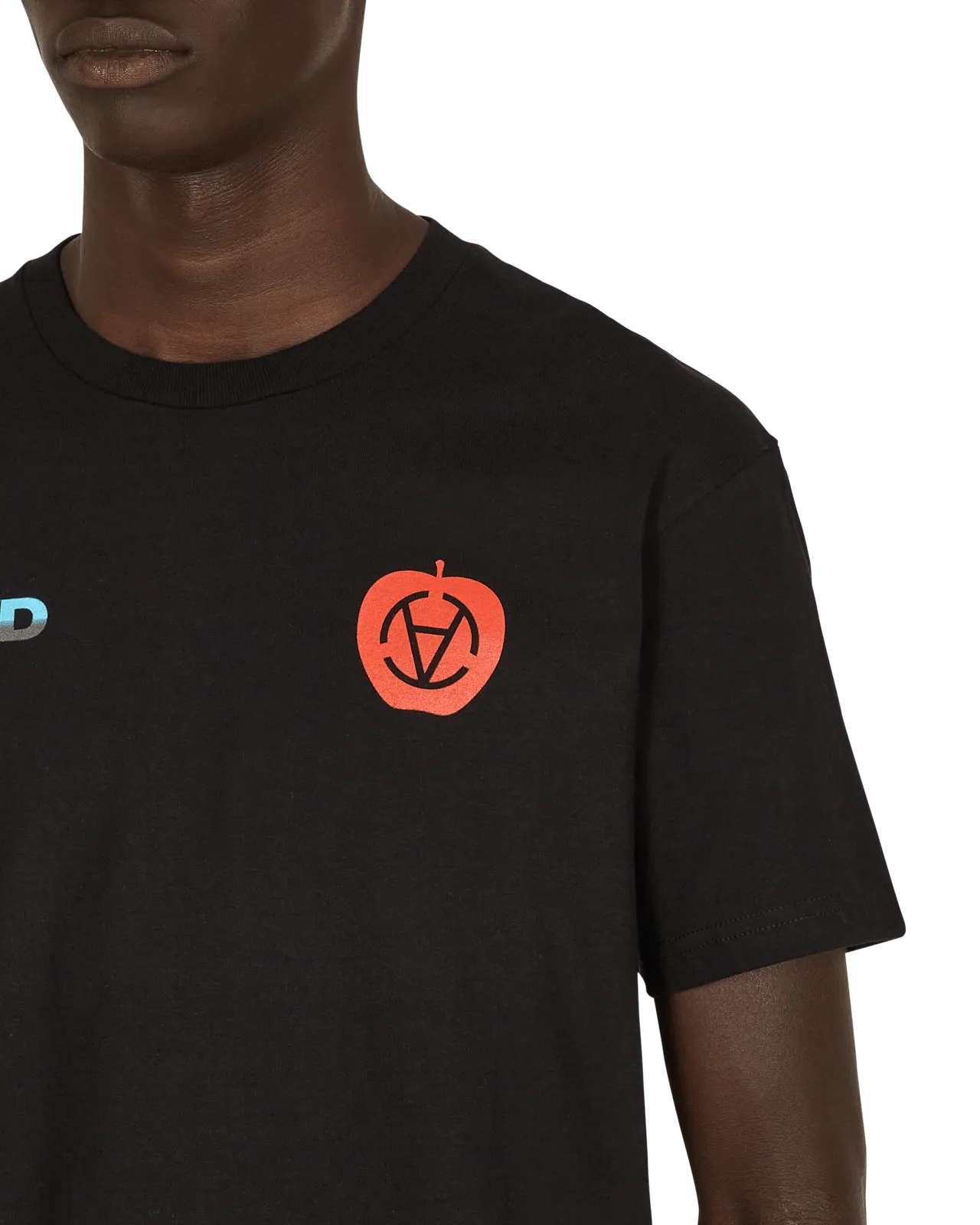 Slam Jam Ghost Writer T-Shirt Schwarz