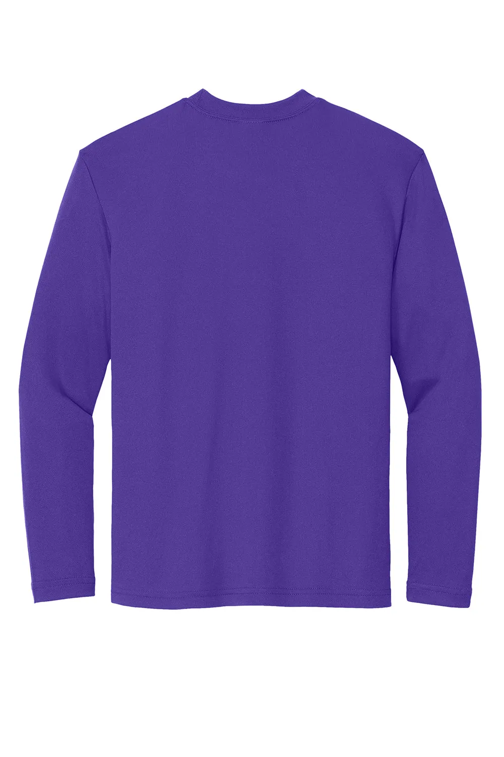 Sport-Tek Jugend Competitor Feuchtigkeitstransportierendes Langarm-Crewneck T-Shirt - Lila