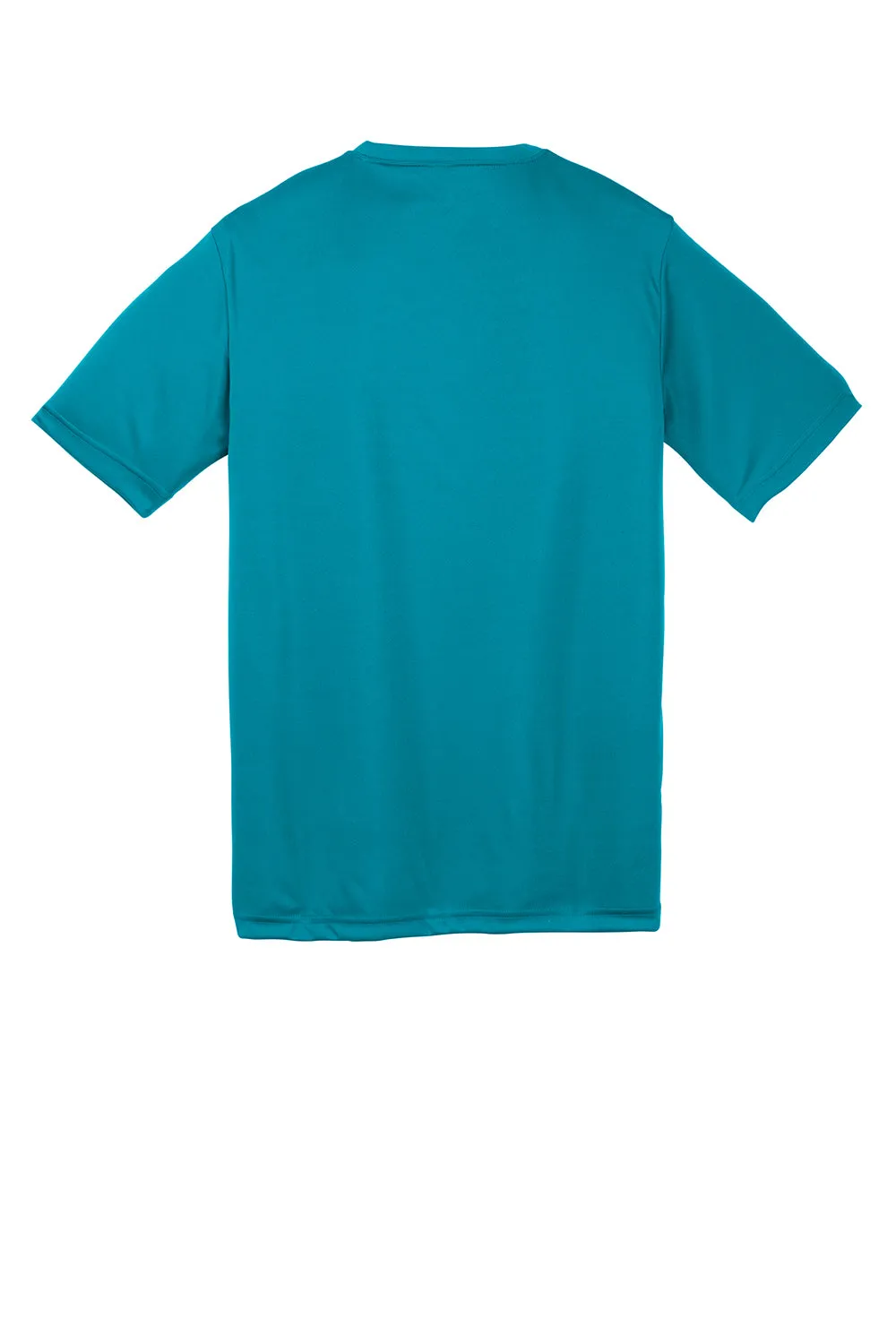 Sport-Tek Youth Competitor Feuchtigkeitstransportierendes Kurzarm-Crewneck-T-Shirt - Tropisches Blau