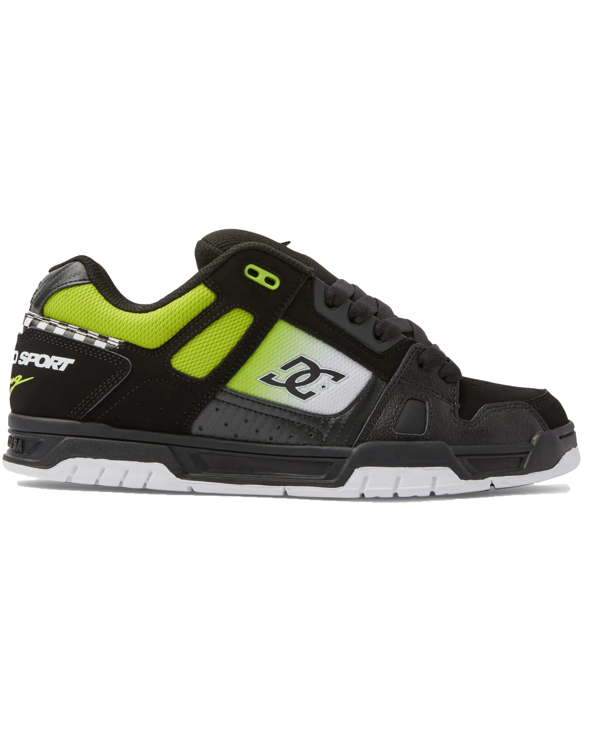 Stag Schuhe in Schwarz, Grün & Weiß