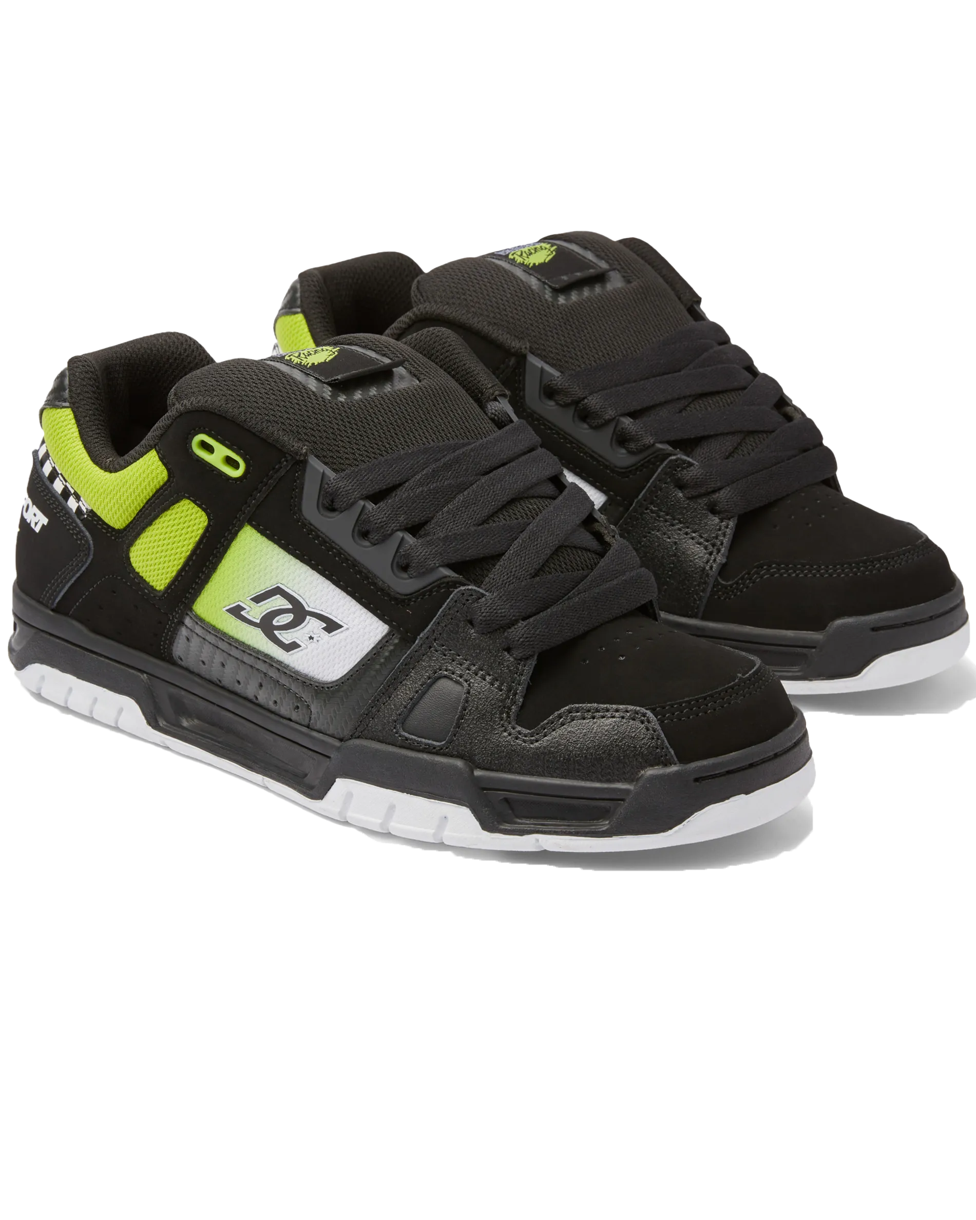 Stag Schuhe in Schwarz, Grün & Weiß
