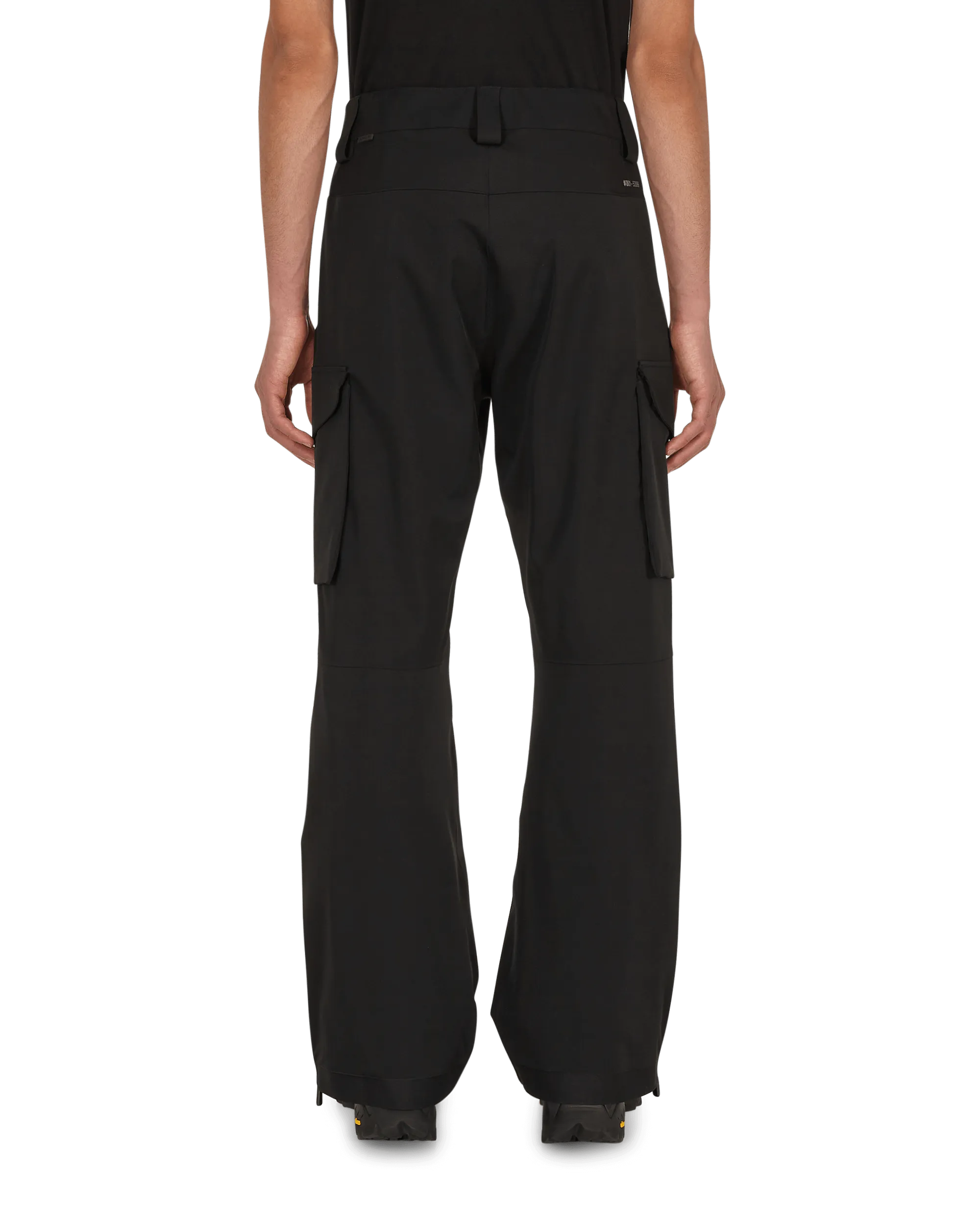 Dehnbare Nylonhose Schwarz