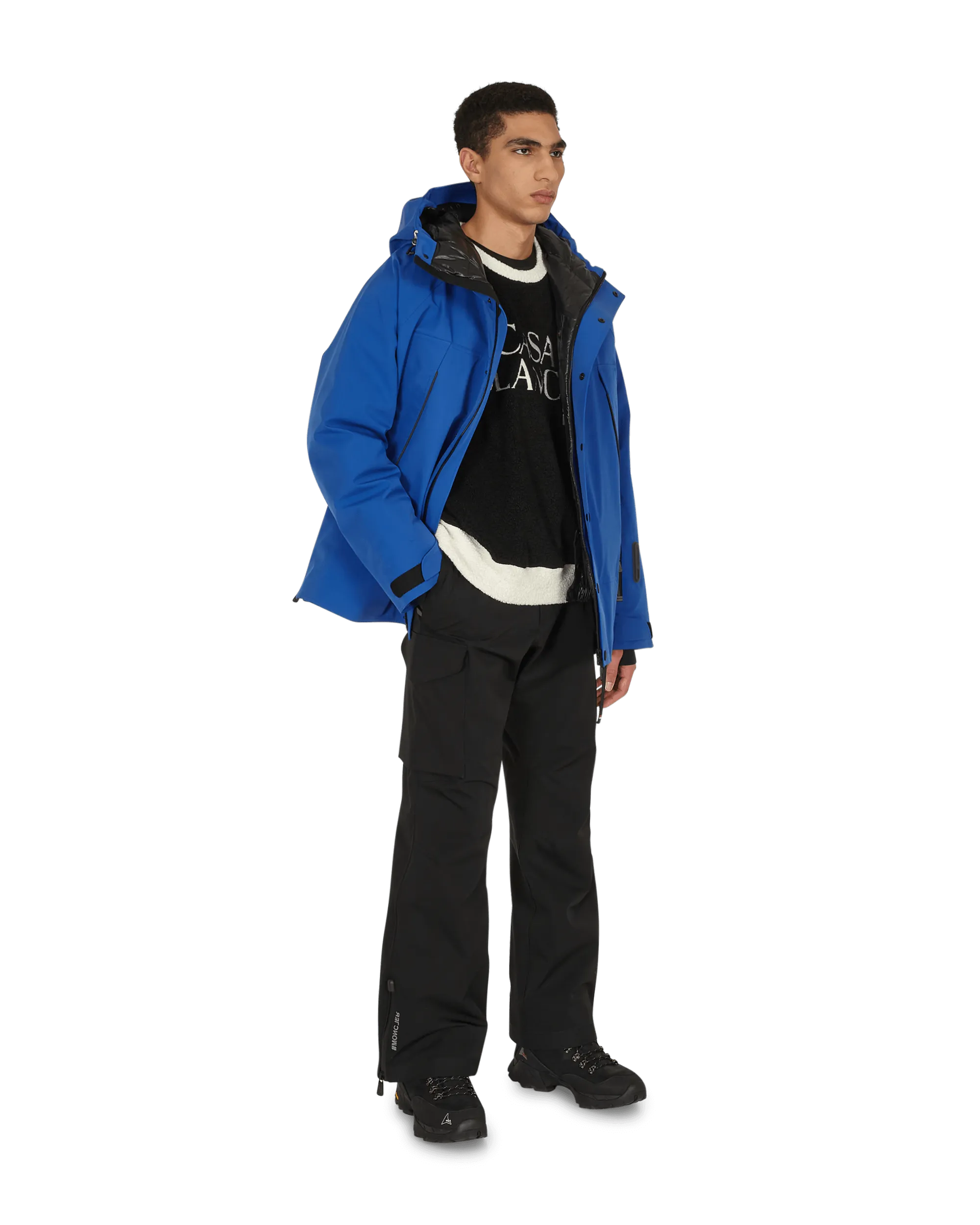 Dehnbare Nylonhose Schwarz