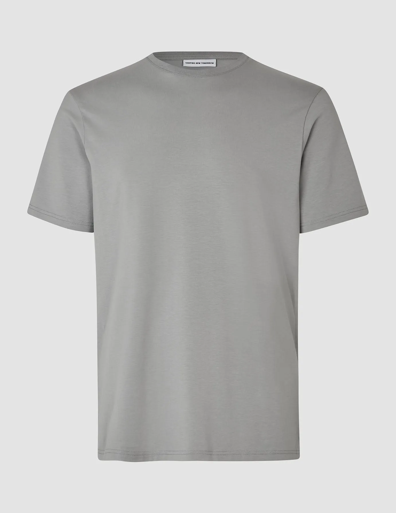 Supima T-Shirt Steingrau
