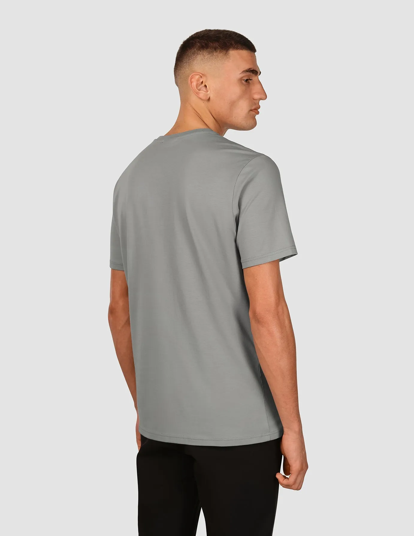 Supima T-Shirt Steingrau