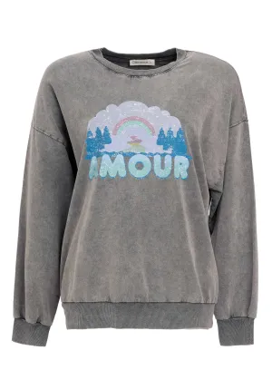 Sweatshirt 4629 Grau-Liebe