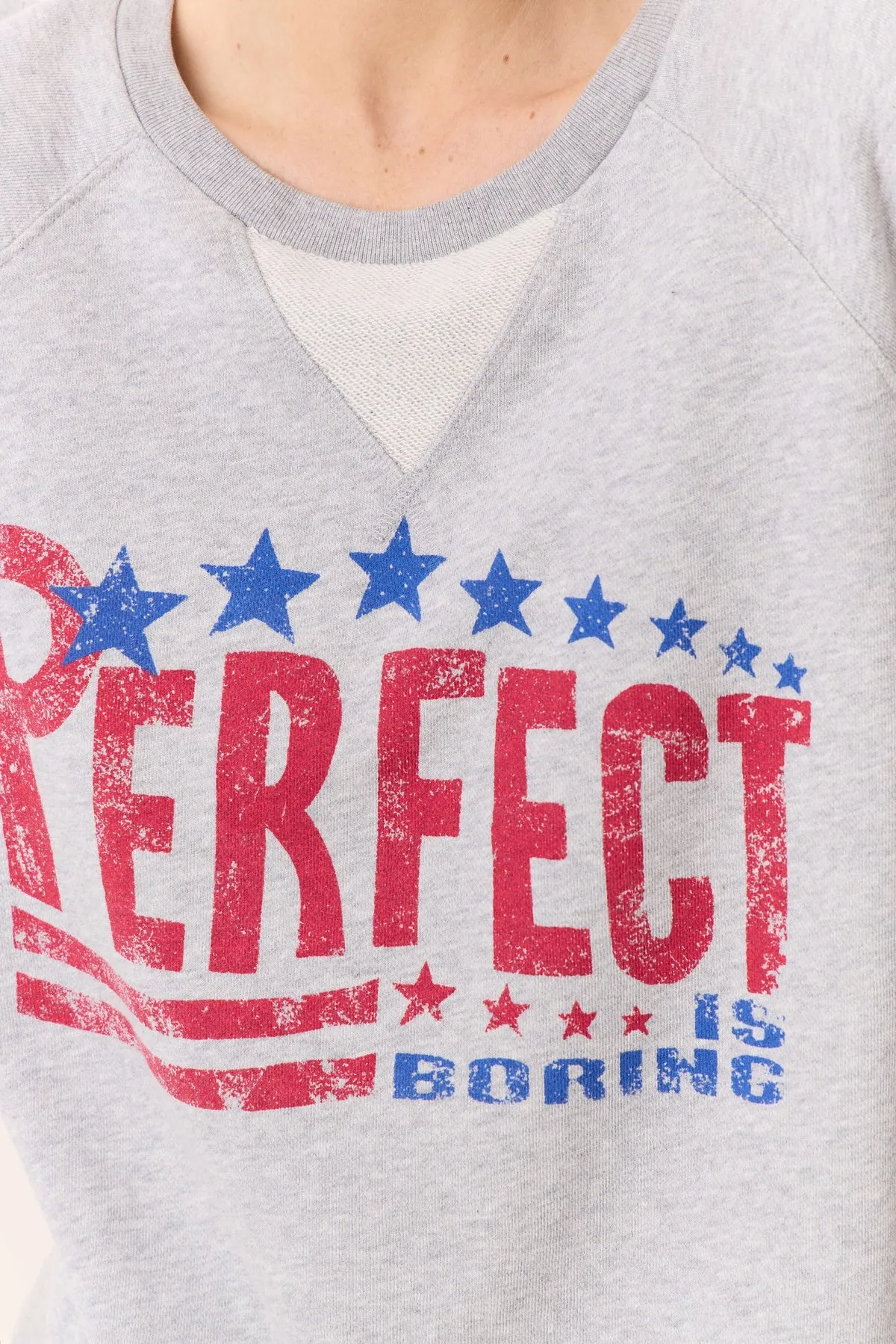 Sweatshirt Solo Solo Jc56 Perfekt Grau