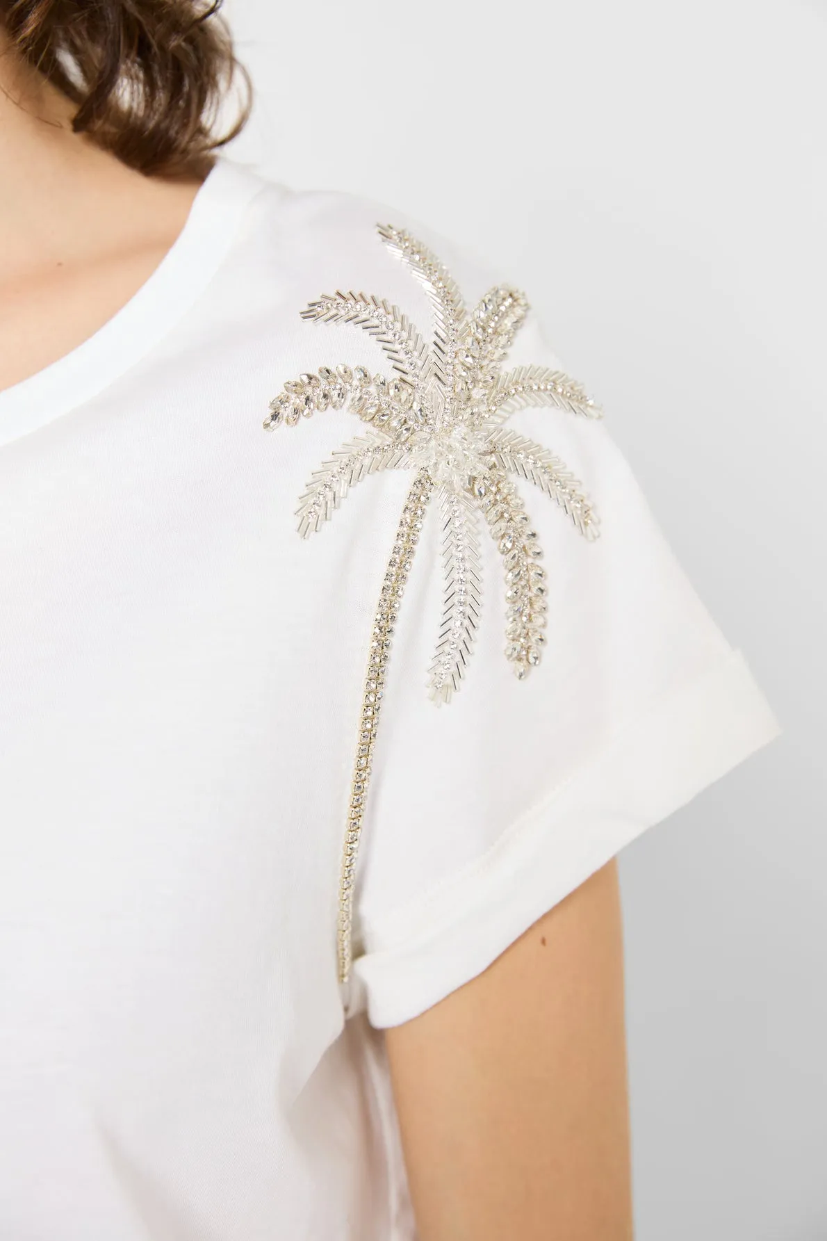 T-Shirt Gisele Dbt03b258 Weiß
