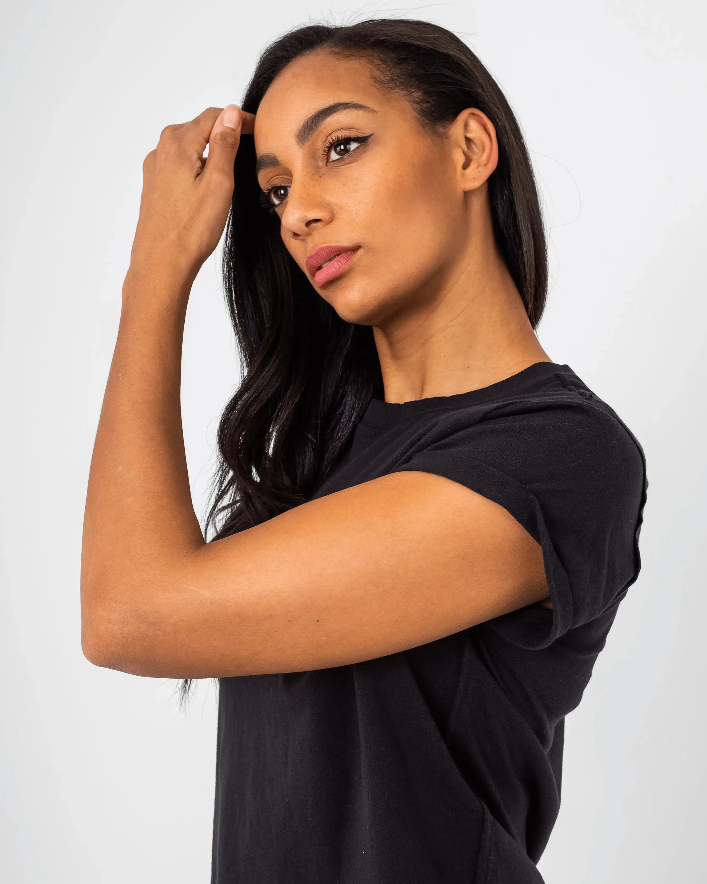 Das perfekte T-Shirt in Schwarz