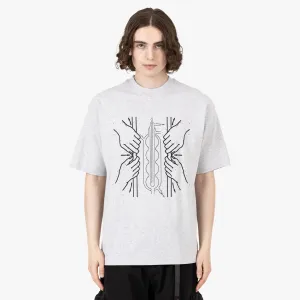 The Trilogy Tapes Pressure Slim T-Shirt / Grau Meliert
