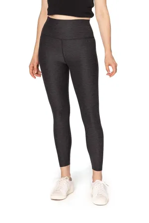 Threadfast Apparel Damen Impact Leggings mit Tasche - Heather Schwarz