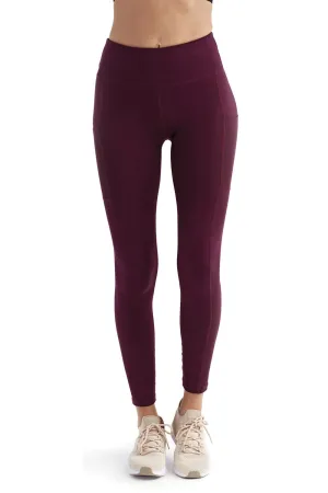 TriDri Damen Danica Leggings mit Taschen - Maulbeere - Ausverkauf