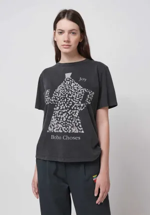 Tshirt Frühstück T 125ad001 Dunkelgrau