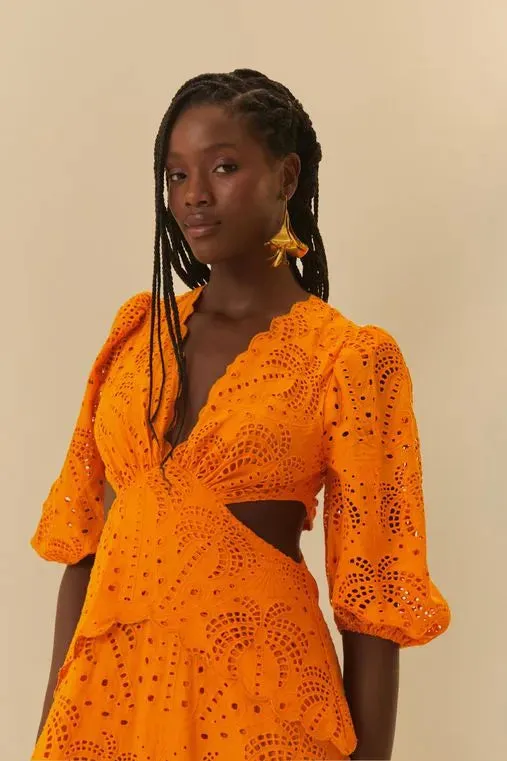 Laise Coqueiro Tropical Kleid