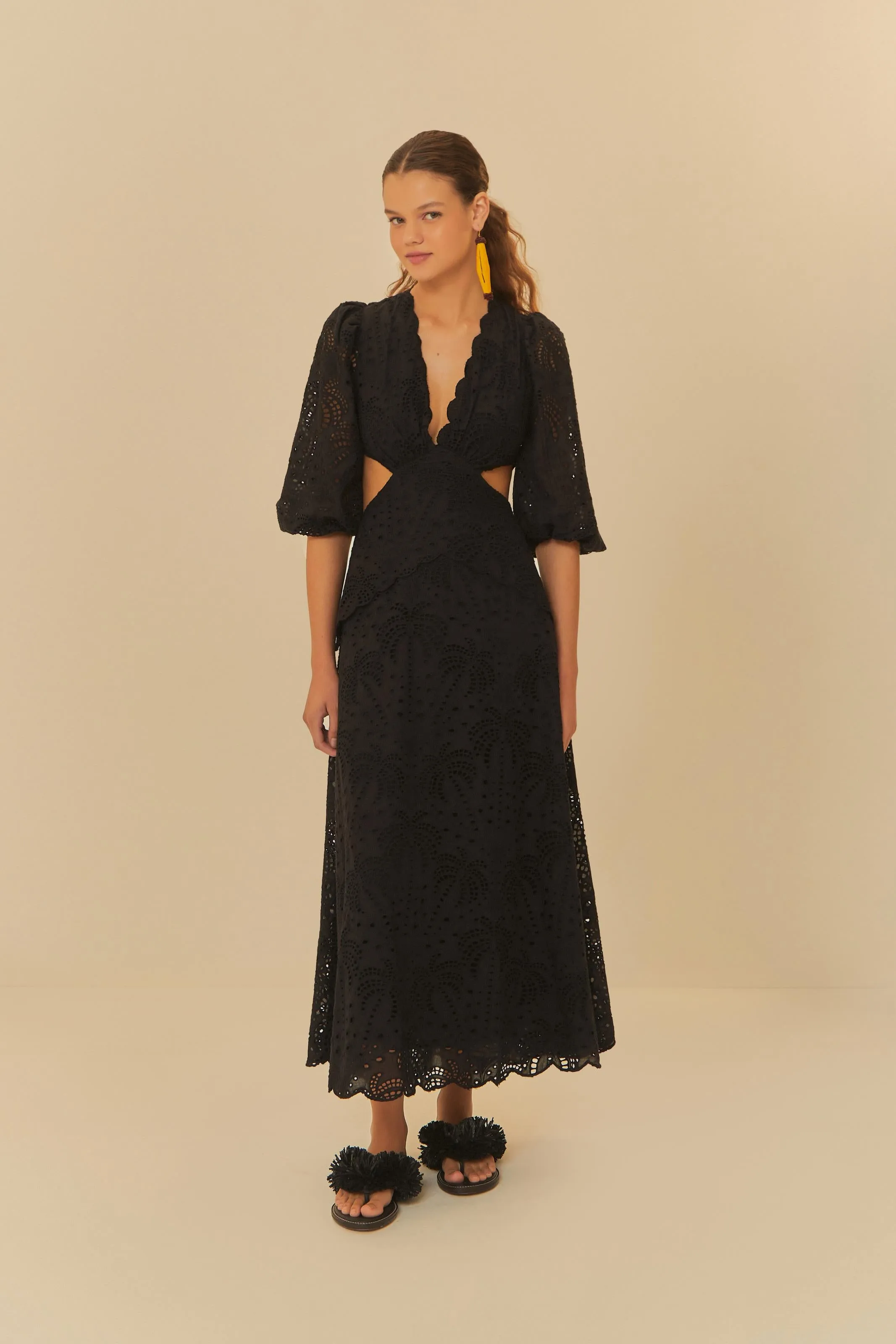 Laise Coqueiro Tropical Kleid