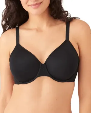 Wacoal Rückenentlastender Minimizer-BH für Damen 36H Schwarz mit verstellbaren Trägern ERK54