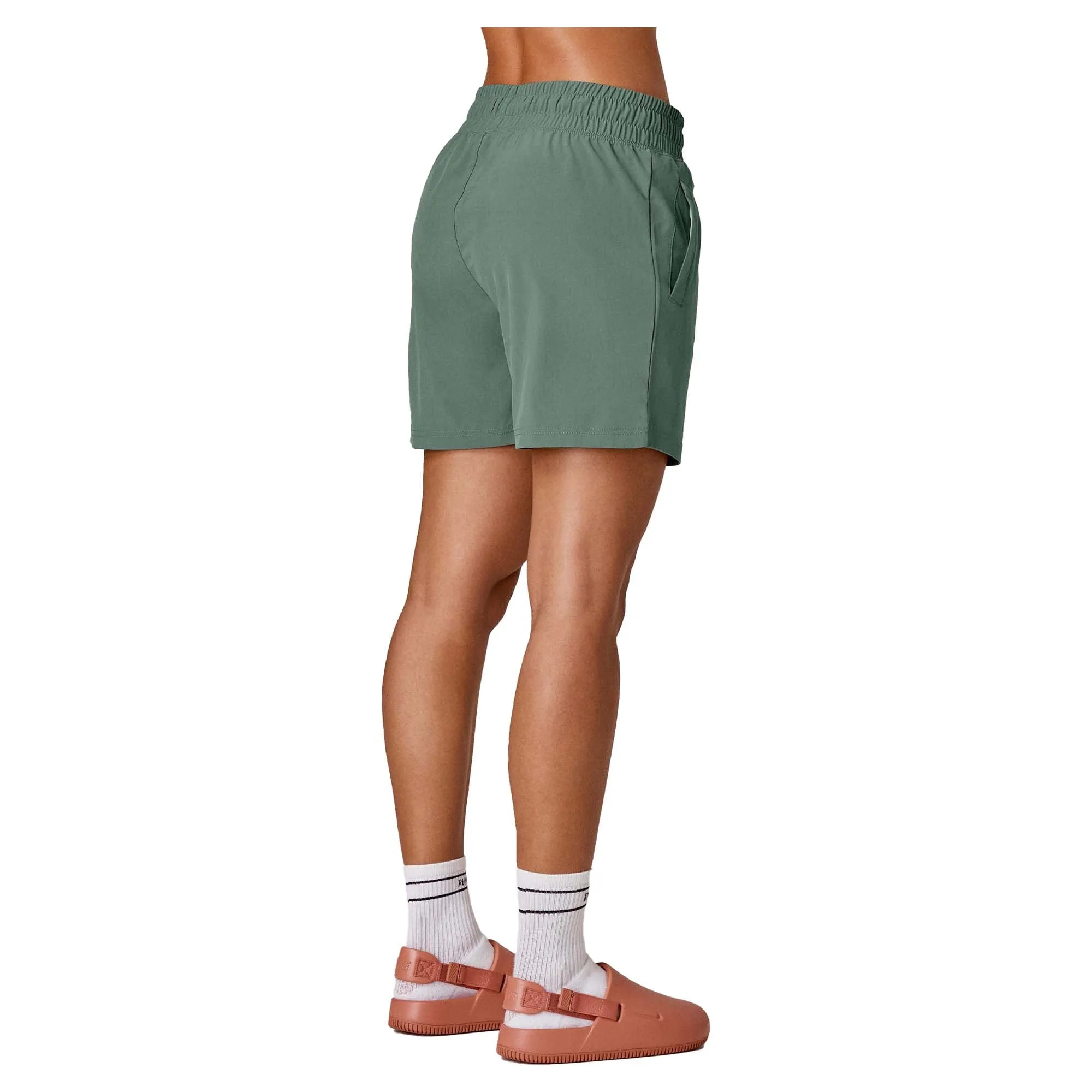 Damen Ab Taillierte Akademie Geh Shorts