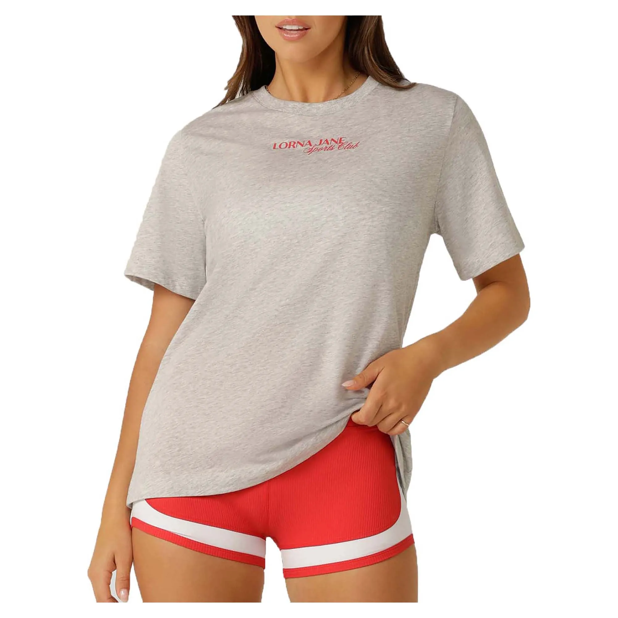 Damen Active Living Sportclub Entspanntes T-Shirt