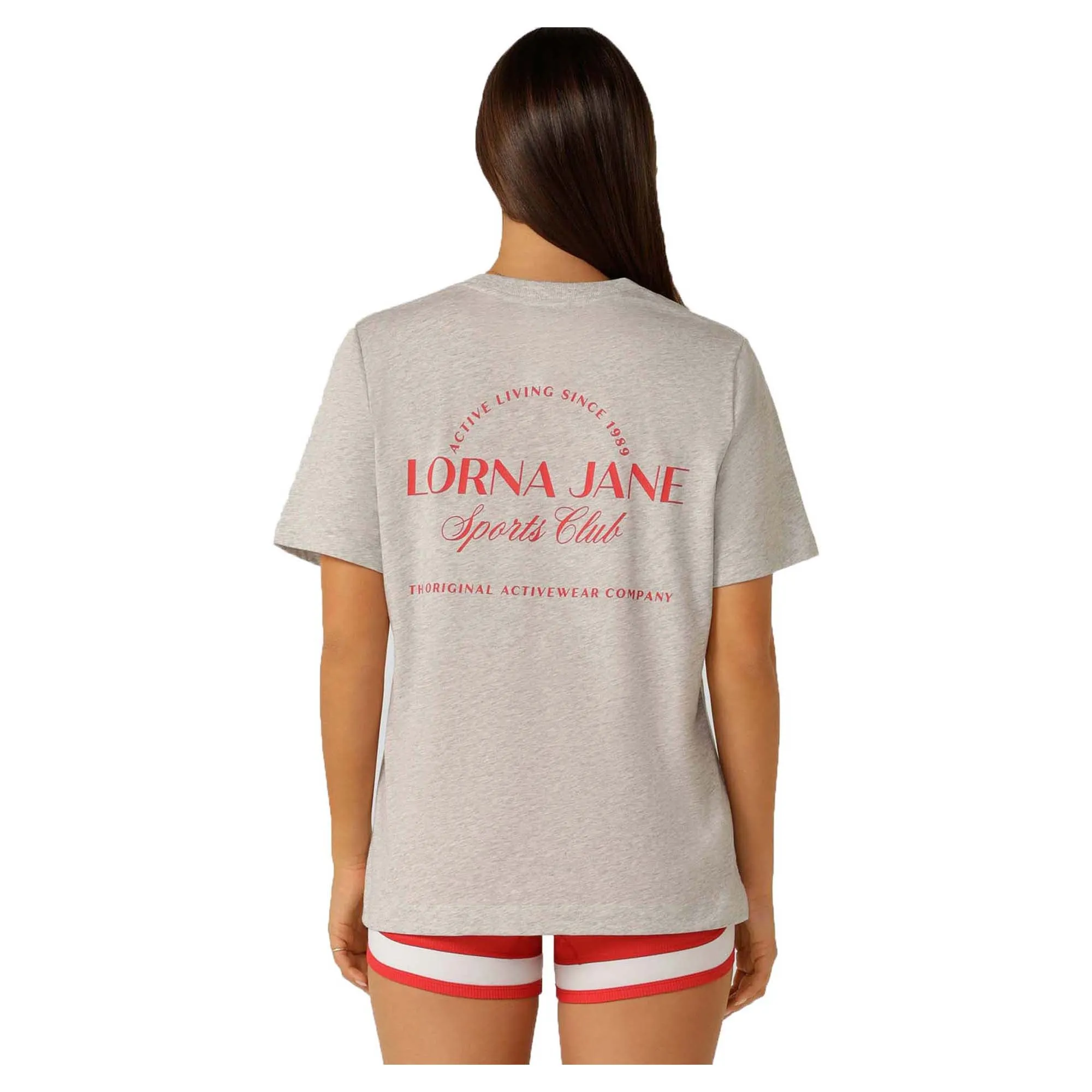 Damen Active Living Sportclub Entspanntes T-Shirt