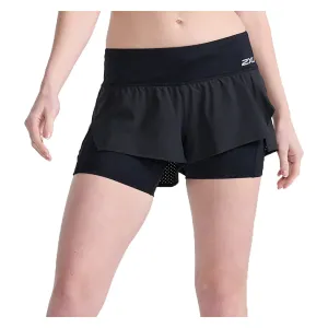 Damens Aero 2-in-1 4-Zoll Shorts