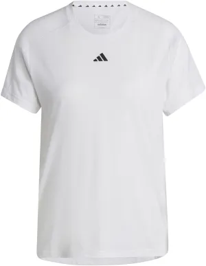 Frauen AEROREADY Train Essentials schlichtes Logo Rundhals-T-Shirt