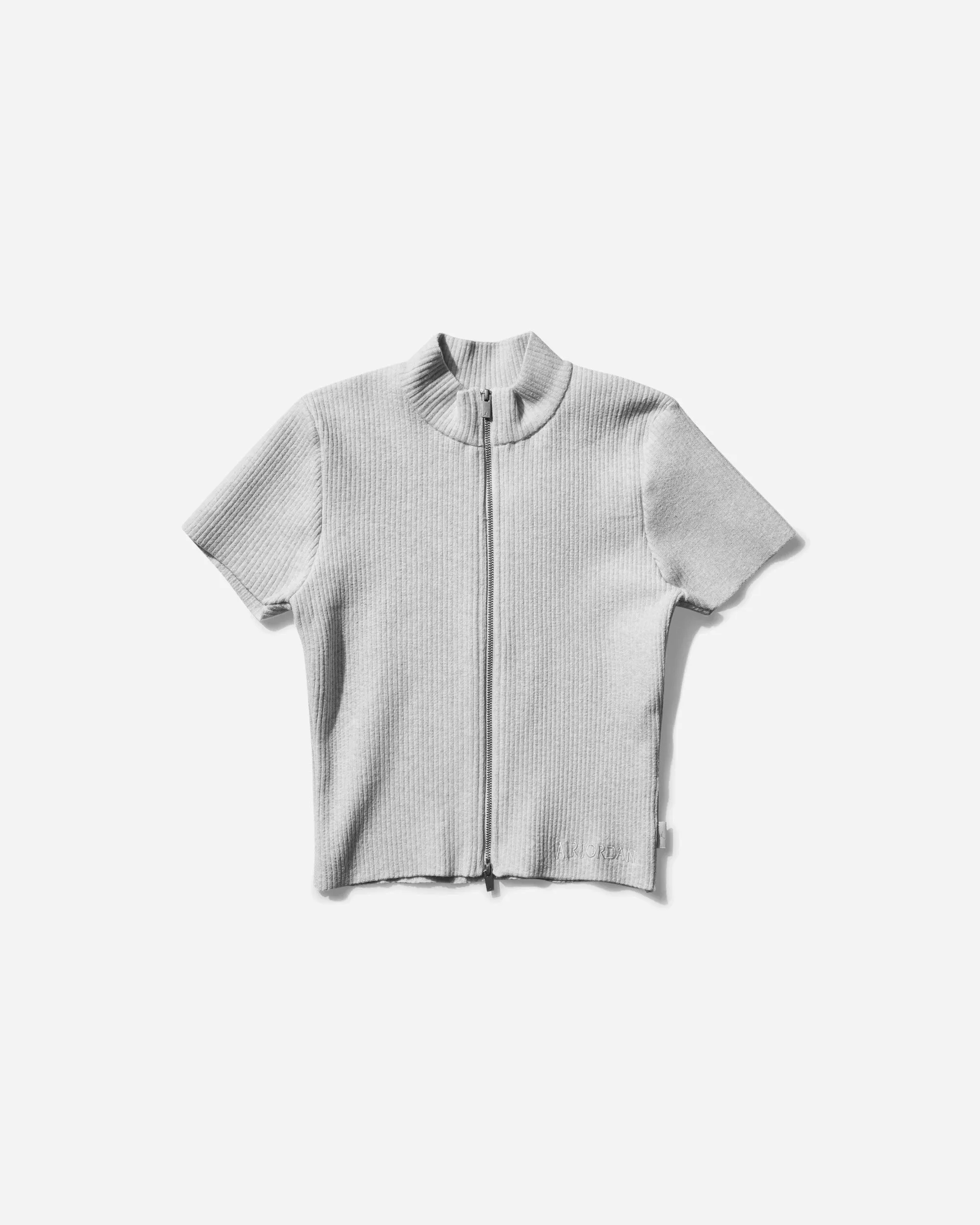 Frauen Air Jordan Strickjacke mit Vollreißverschluss in Segeltuchfarbe